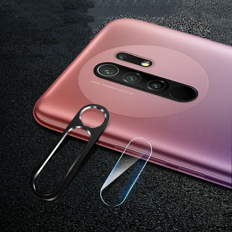 Bakeey-for-Xiaomi-Redmi-9-Anti-Scratch-Aluminum-Alloy-Metal-Circle-Ring--HD-Soft-Tempered-Glass-Rear-1732511-12